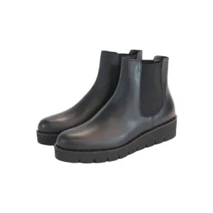 48546 - Black Soft Leather Boots for Teen/Women by Pretty Ballerinas