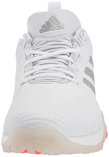 adidas Men's CODECHAOS Golf Shoe, FTWR White/Crystal Whte/Grey, 12 Medium US