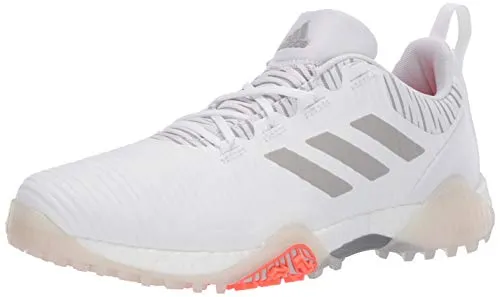 adidas Men's CODECHAOS Golf Shoe, FTWR White/Crystal Whte/Grey, 12 Medium US
