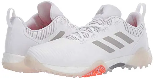adidas Men's CODECHAOS Golf Shoe, FTWR White/Crystal Whte/Grey, 12 Medium US