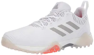 adidas Men's CODECHAOS Golf Shoe, FTWR White/Crystal Whte/Grey, 12 Medium US