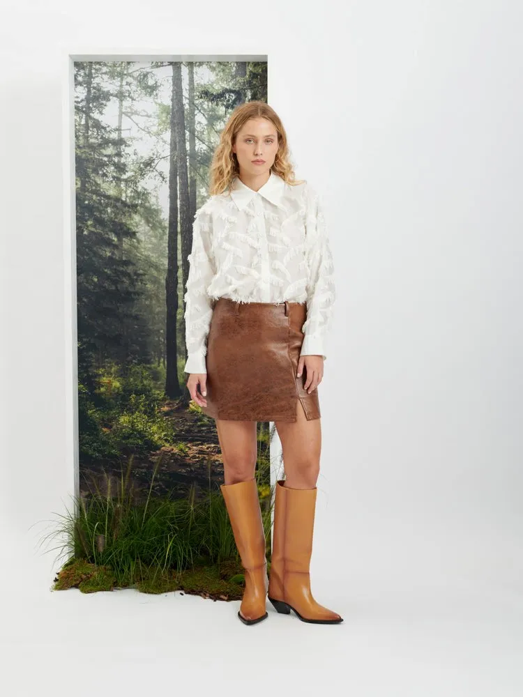Alanis PU Mini Skirt