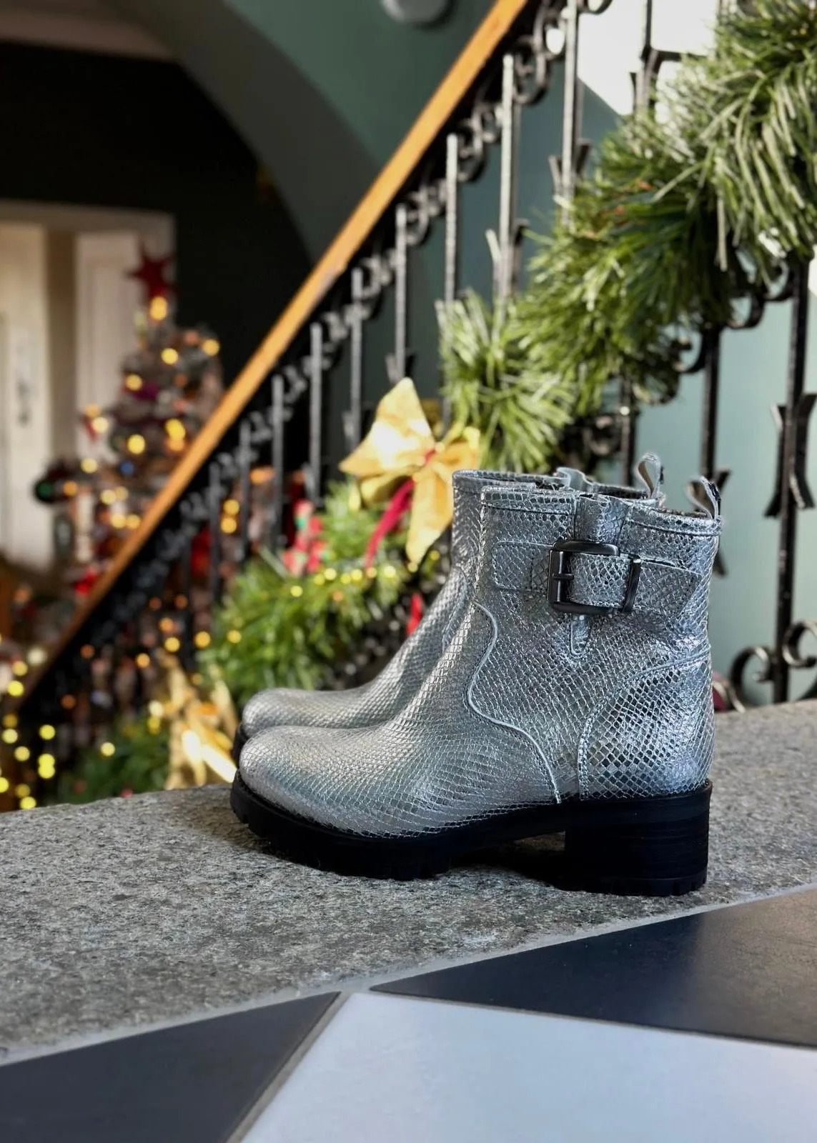 Bottines Minka Design Fard Silver