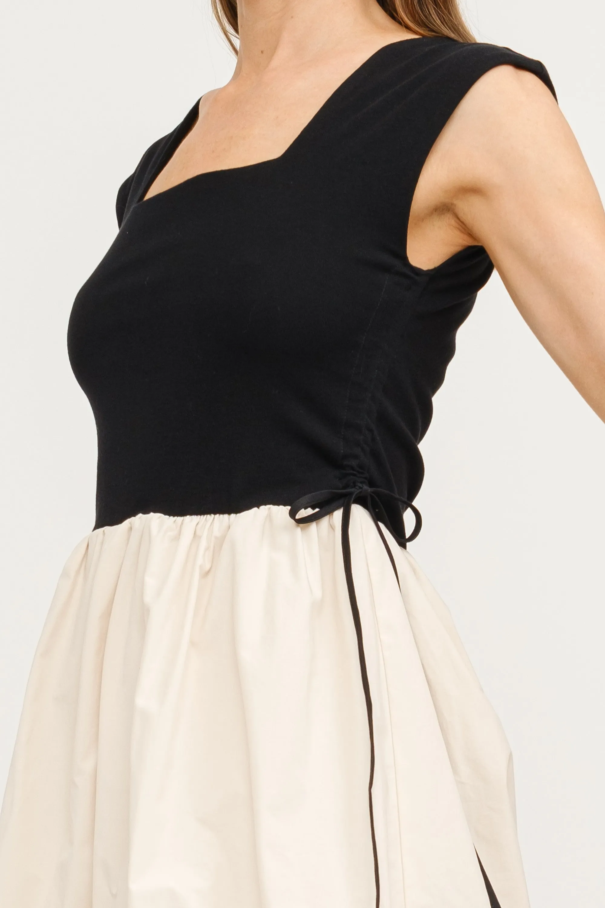 Classic Two Tone Bubble Dress