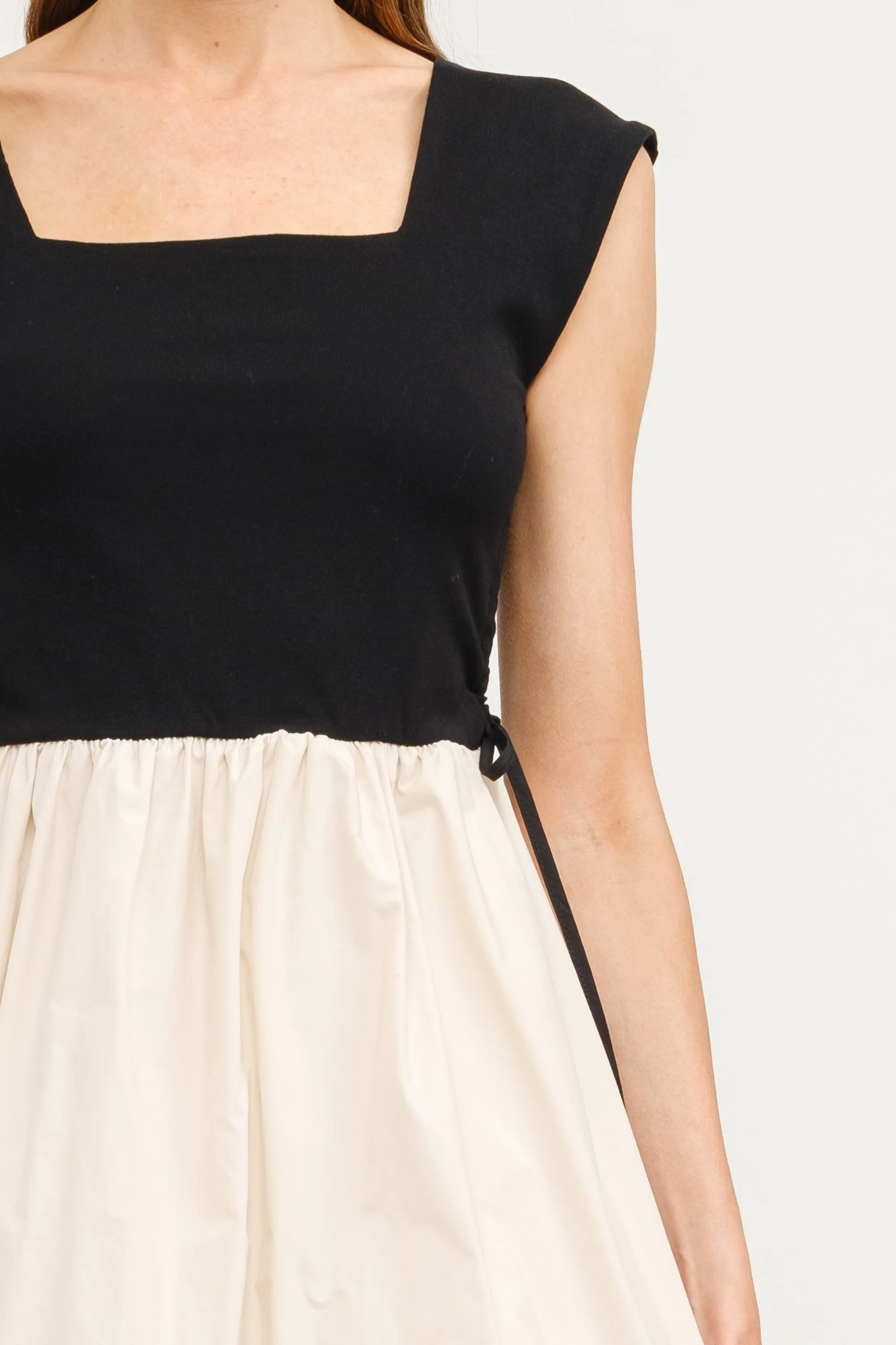 Classic Two Tone Bubble Dress