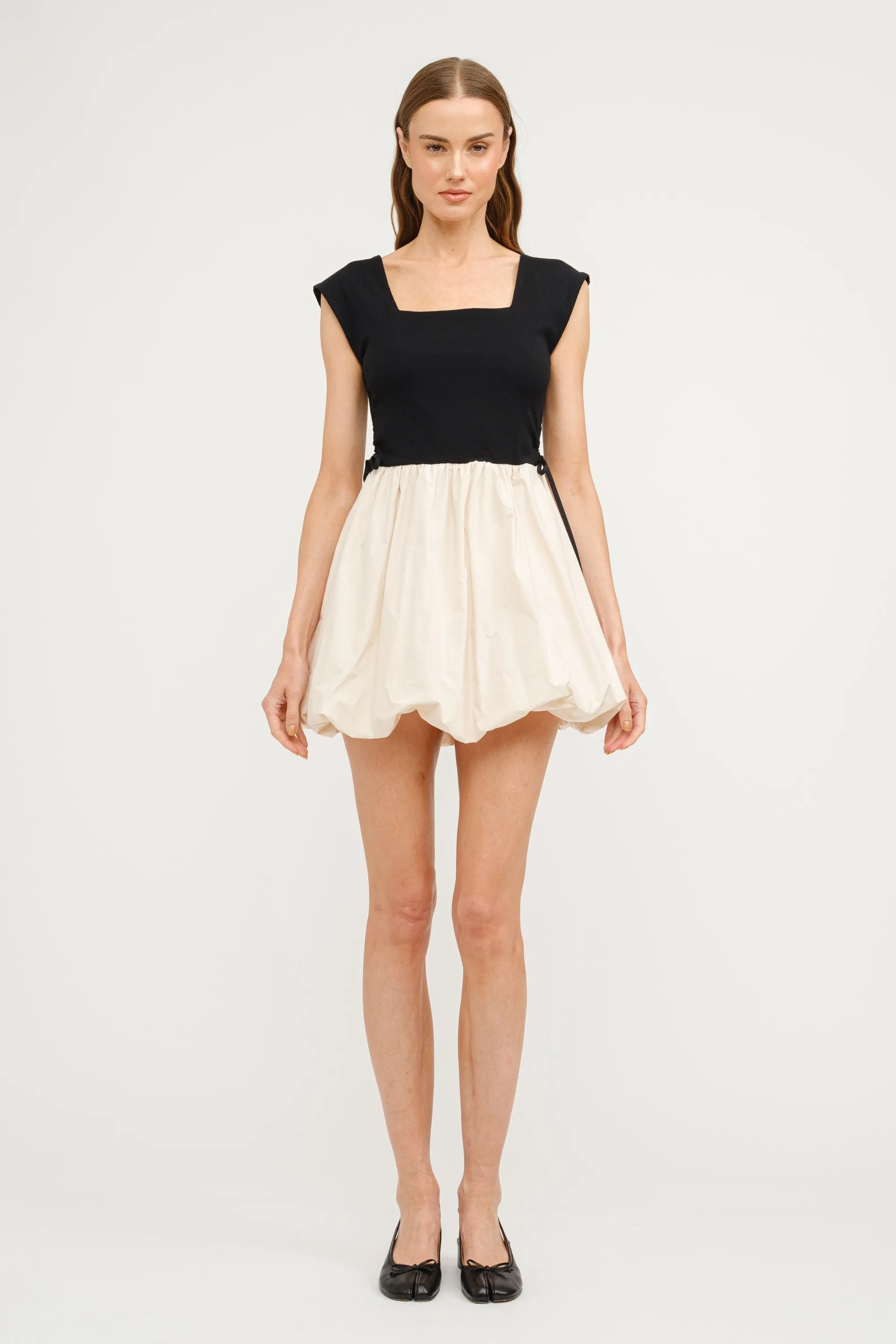 Classic Two Tone Bubble Dress