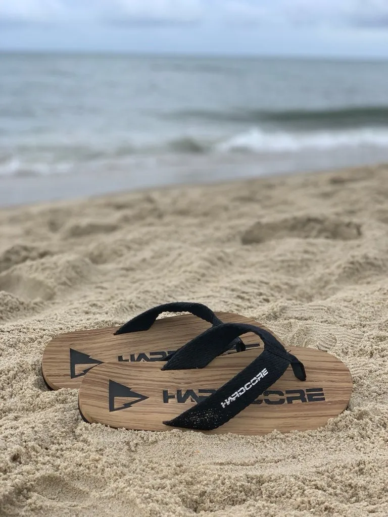 Flippin' Hardcore Woodgrain Flip Flops