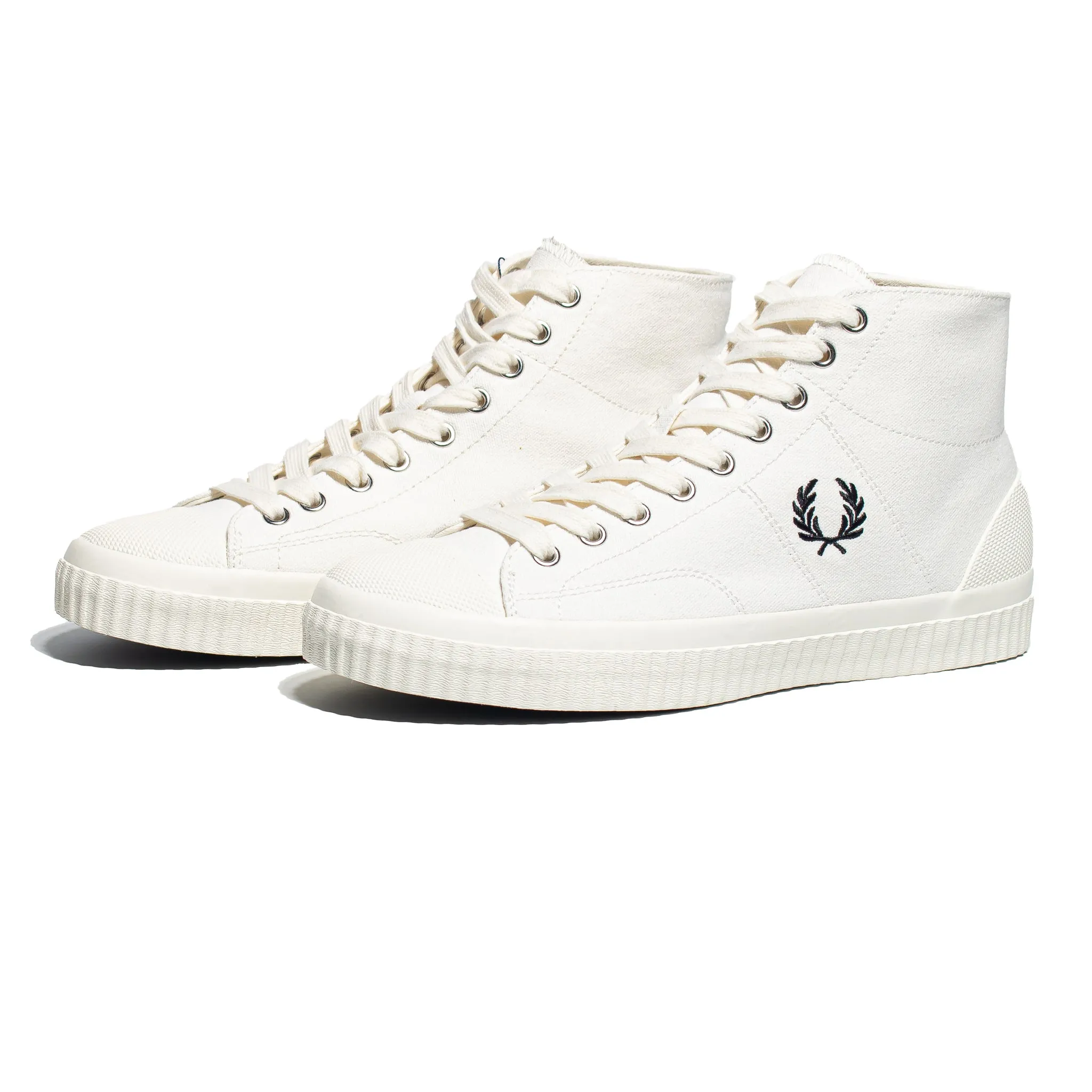 Fred Perry Hughes Mid Canvas Light Ecru