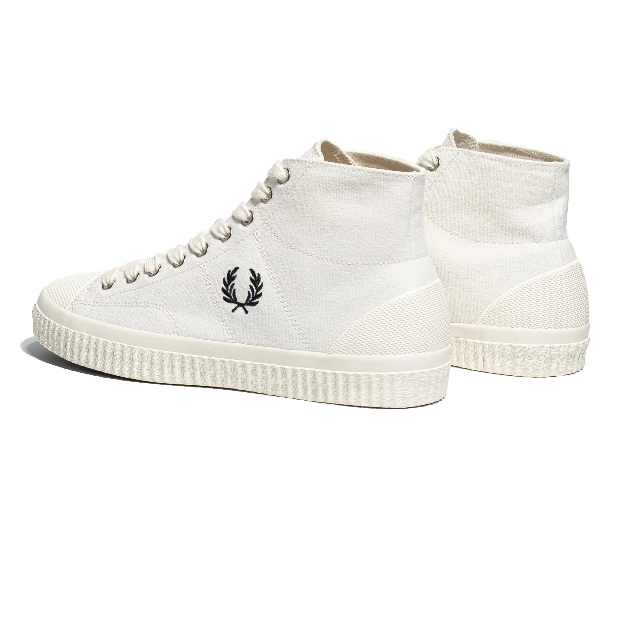 Fred Perry Hughes Mid Canvas Light Ecru