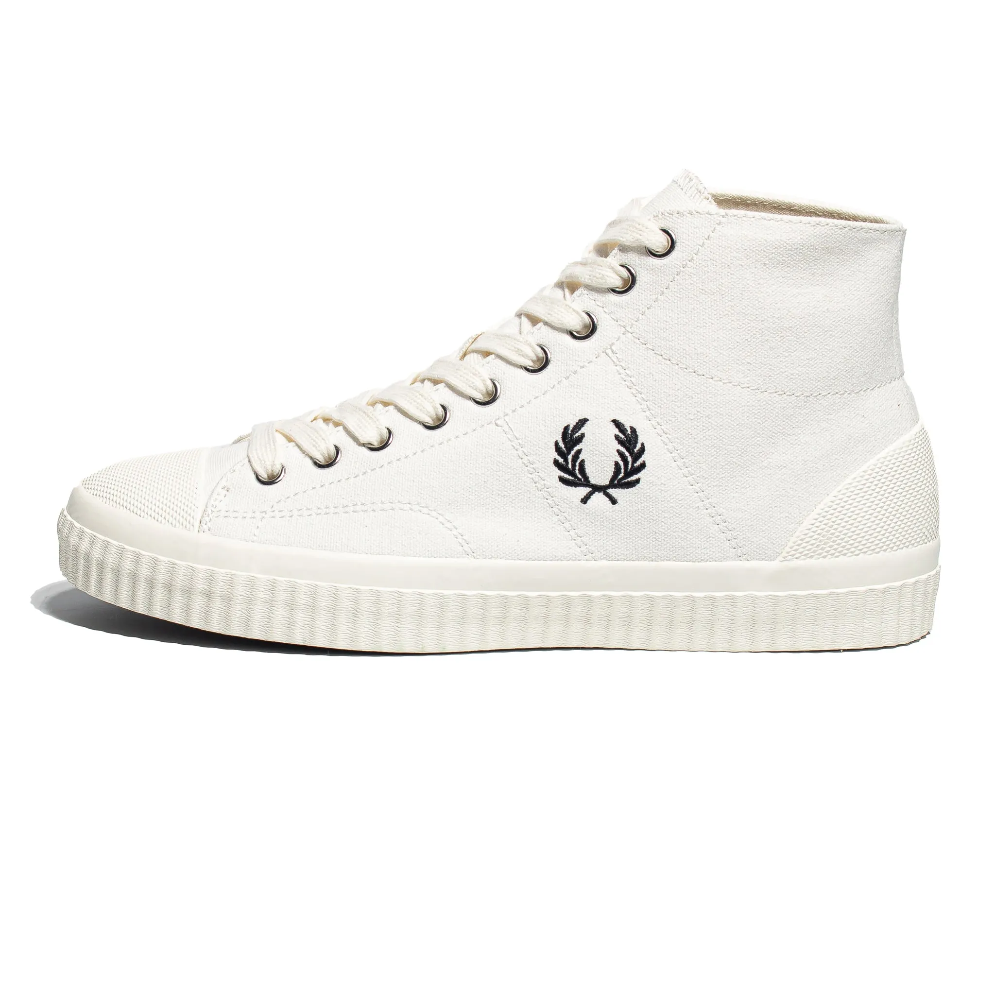 Fred Perry Hughes Mid Canvas Light Ecru