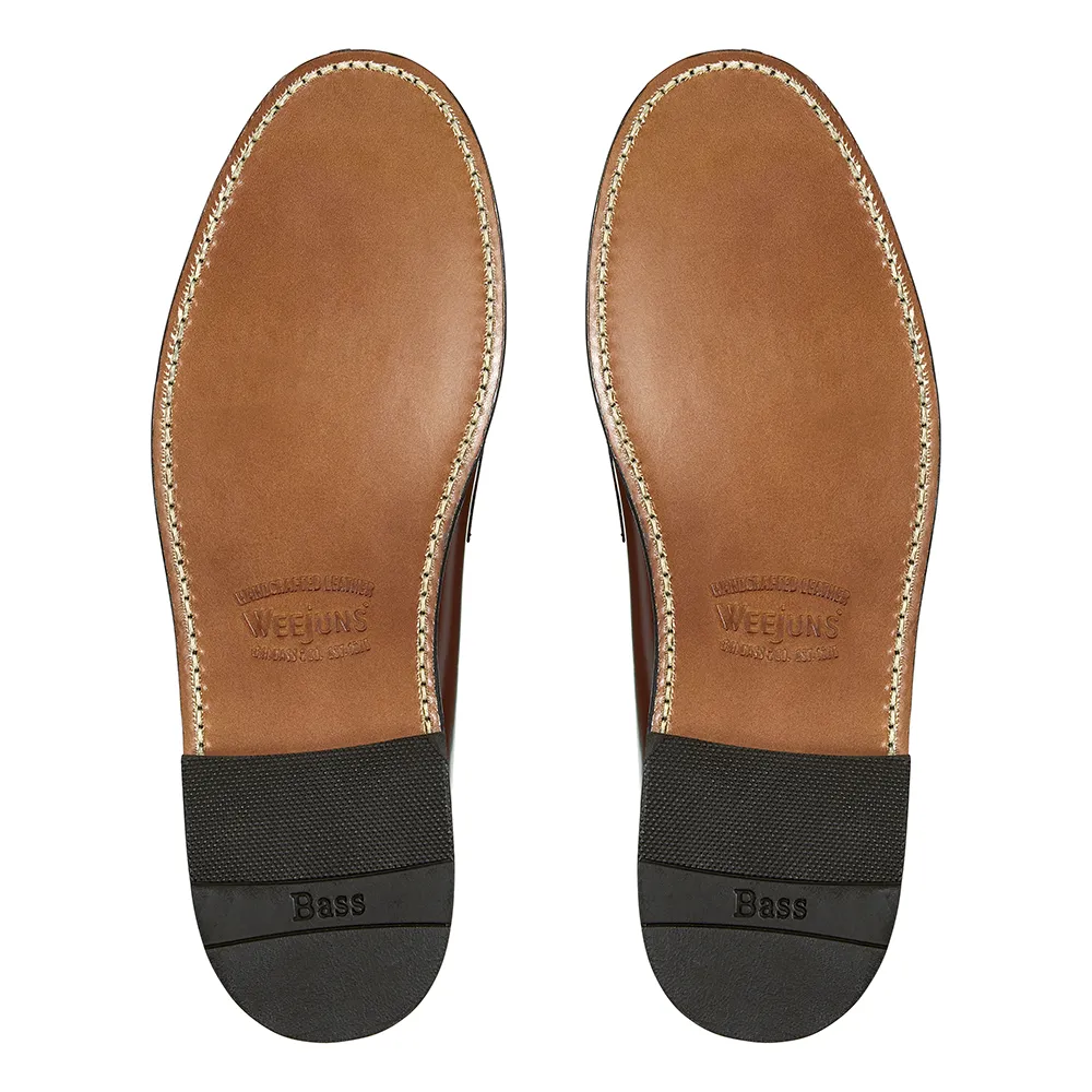 G.H Bass Heritage Layton II Moc Kiltie Loafer: MID BROWN