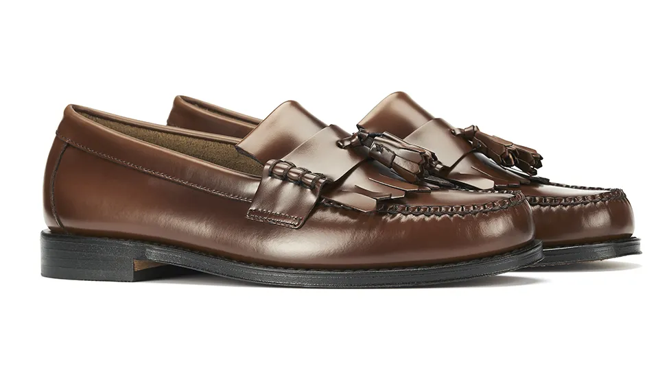 G.H Bass Heritage Layton II Moc Kiltie Loafer: MID BROWN