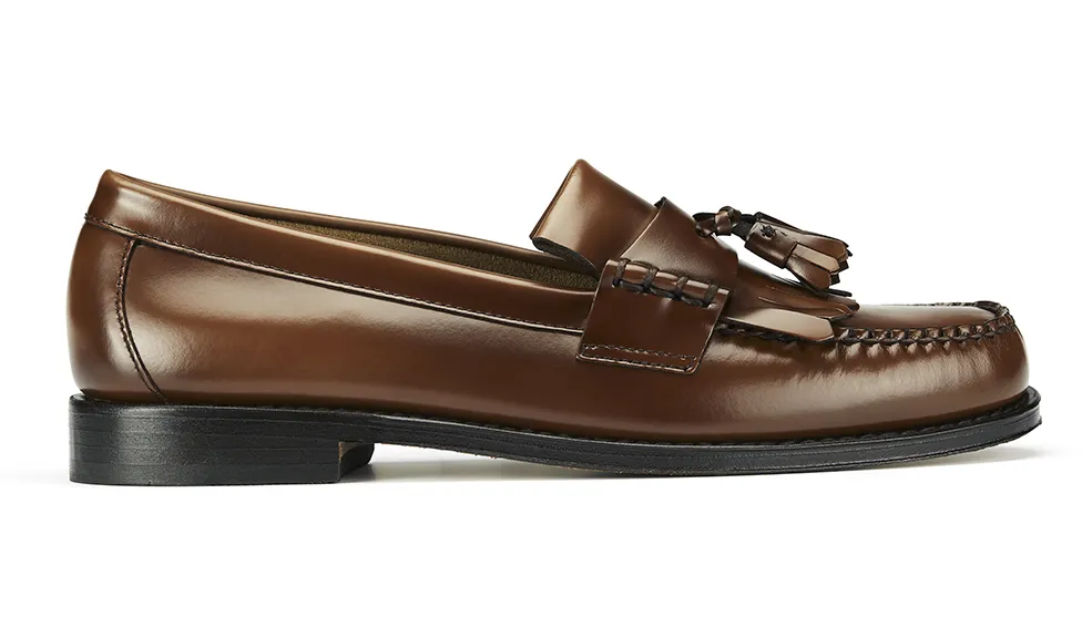 G.H Bass Heritage Layton II Moc Kiltie Loafer: MID BROWN