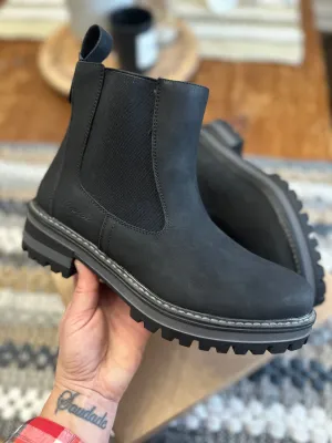 Hadley Lug Sole Chelsea Booties