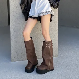 Heightening Platform Boots