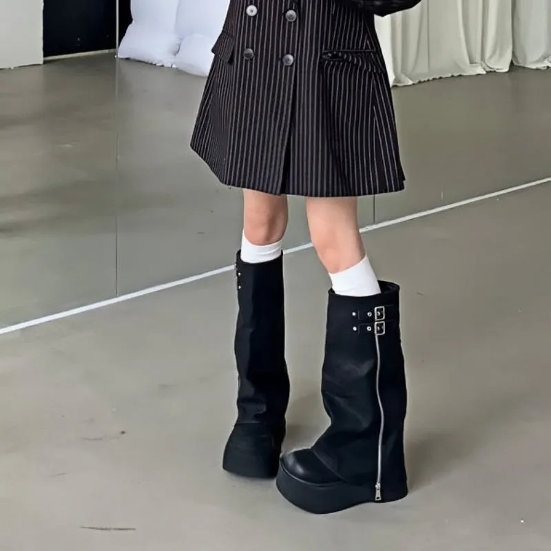 Heightening Platform Boots