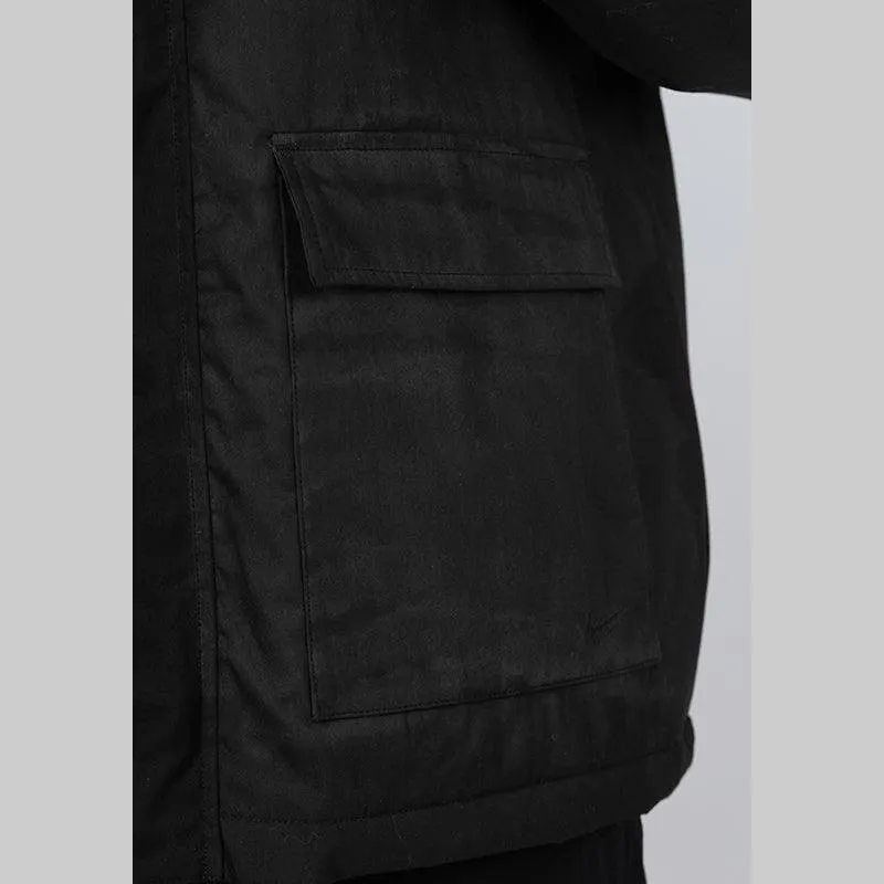 Life Waxed Canvas Work Jacket - Black