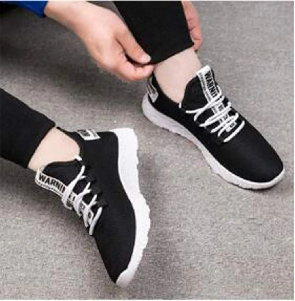 Mens Tennis Shoes Black Men Lightweight Breathable Walking Shoes Gym Tennis Athletic Mens Training Sneakers