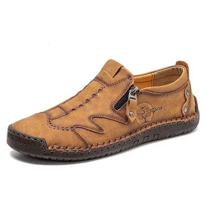 MEN'S VINTAGE CASUAL LEATHER SHOES 90893563