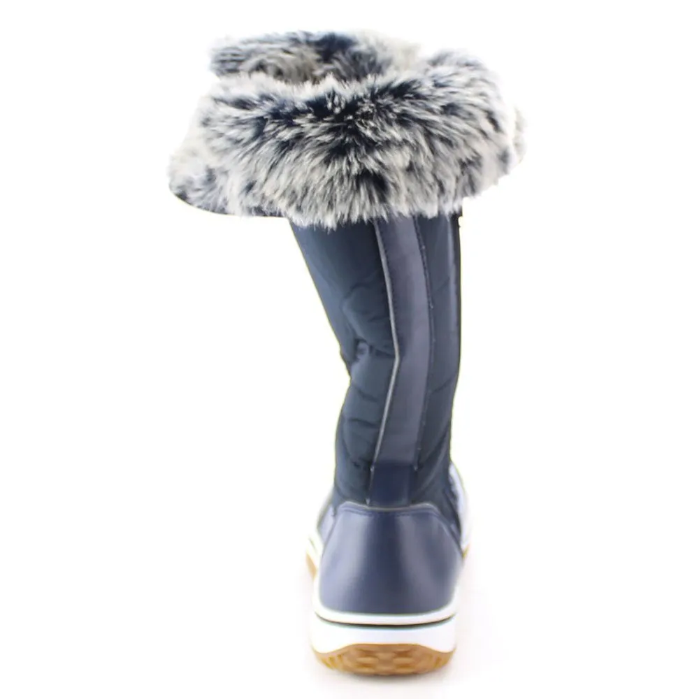 NATURE BREEZE FROST-02 Women's Lace Up Collar Decor Tongue Winter Boots