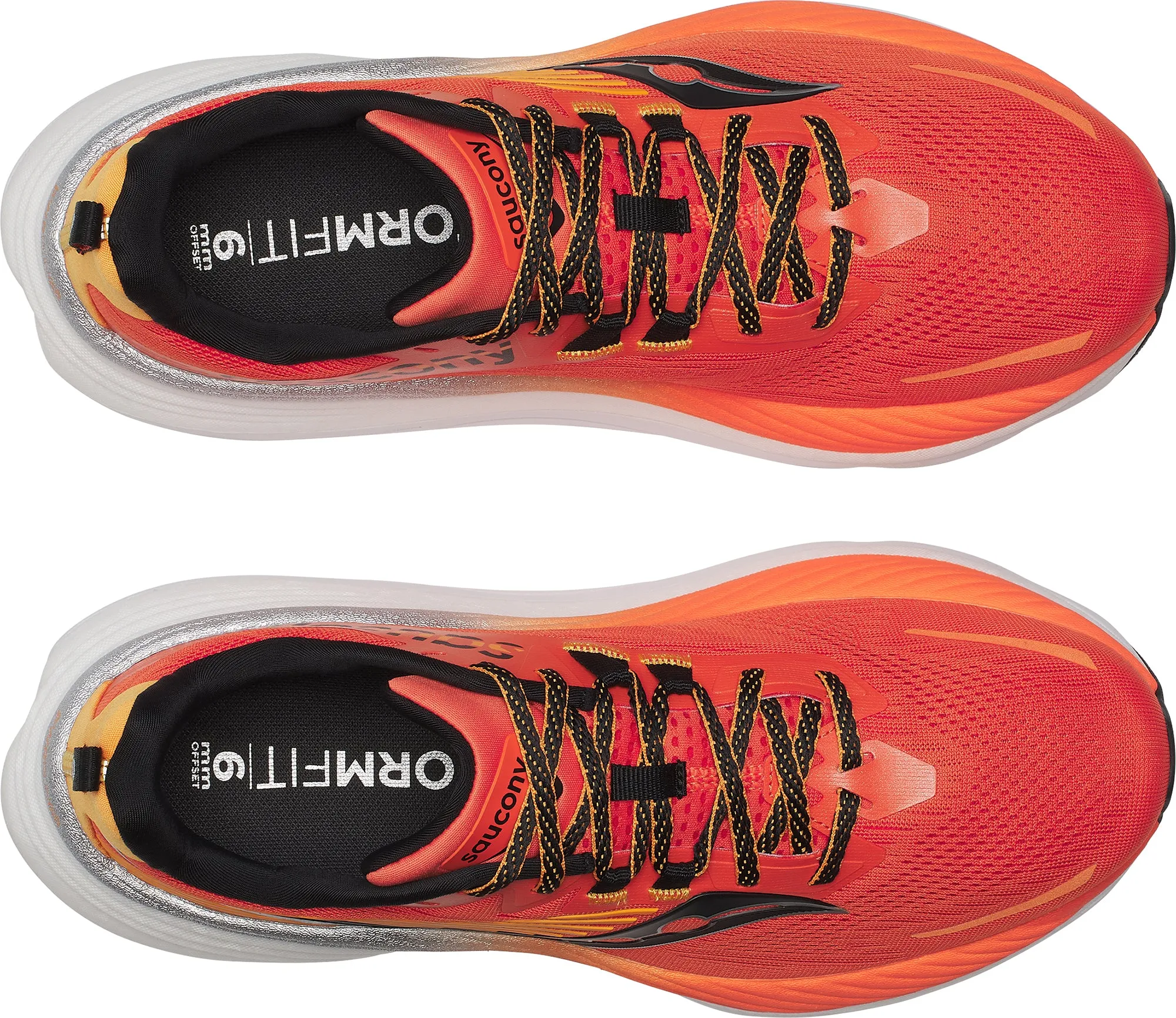 Saucony Hurricane 24 Mens Running Shoes - Orange