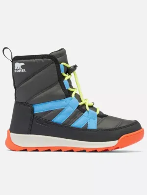 Whitney II Plus Jet Noir Boots (Boys 7-14)